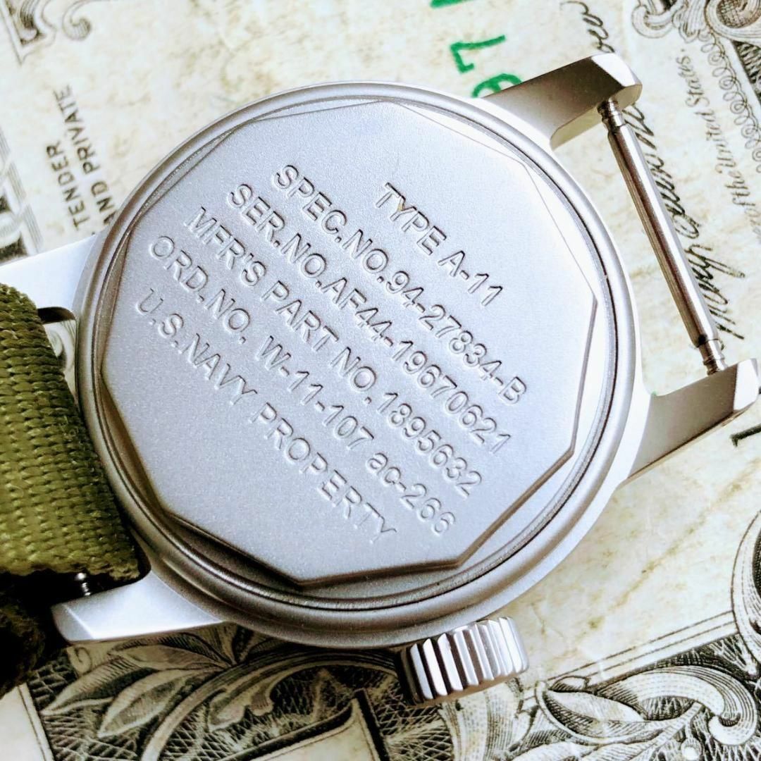 ELGIN - #2749【人気のミリタリー】メンズ 腕時計 エルジン WW2 手巻