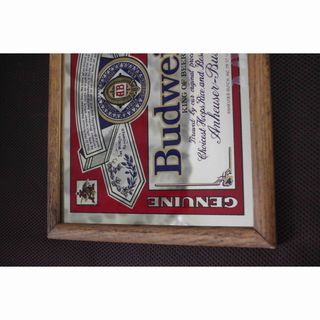 パブミラー】1970s´ Budweiser バドワイザーミラー-