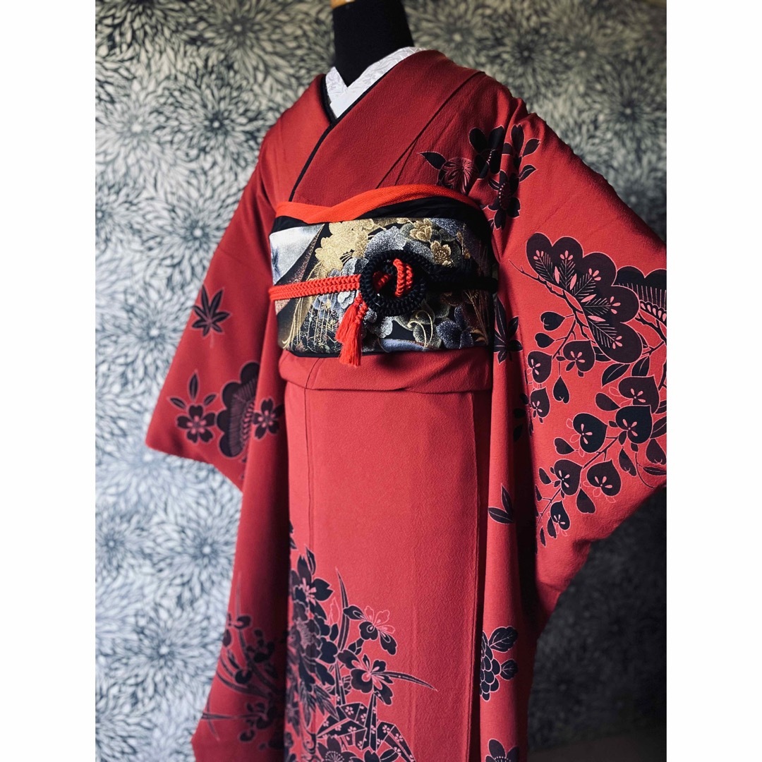 振袖フルセット 無地振袖 小物一式フルセット 草履まで付 | フリマアプリ ラクマ