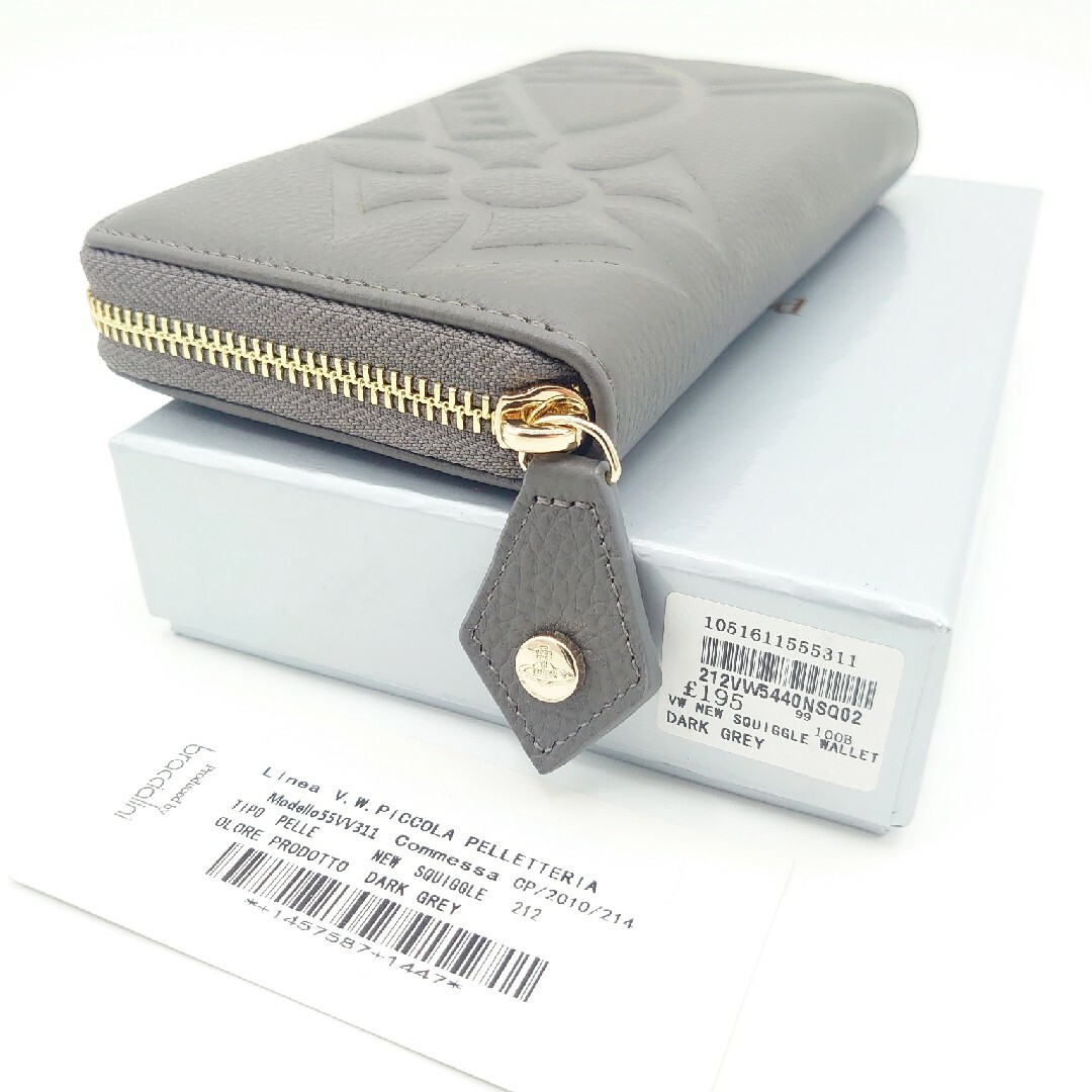 Vivienne Westwood - 【新品】Vivienne Westwood 長財布 グレーの通販