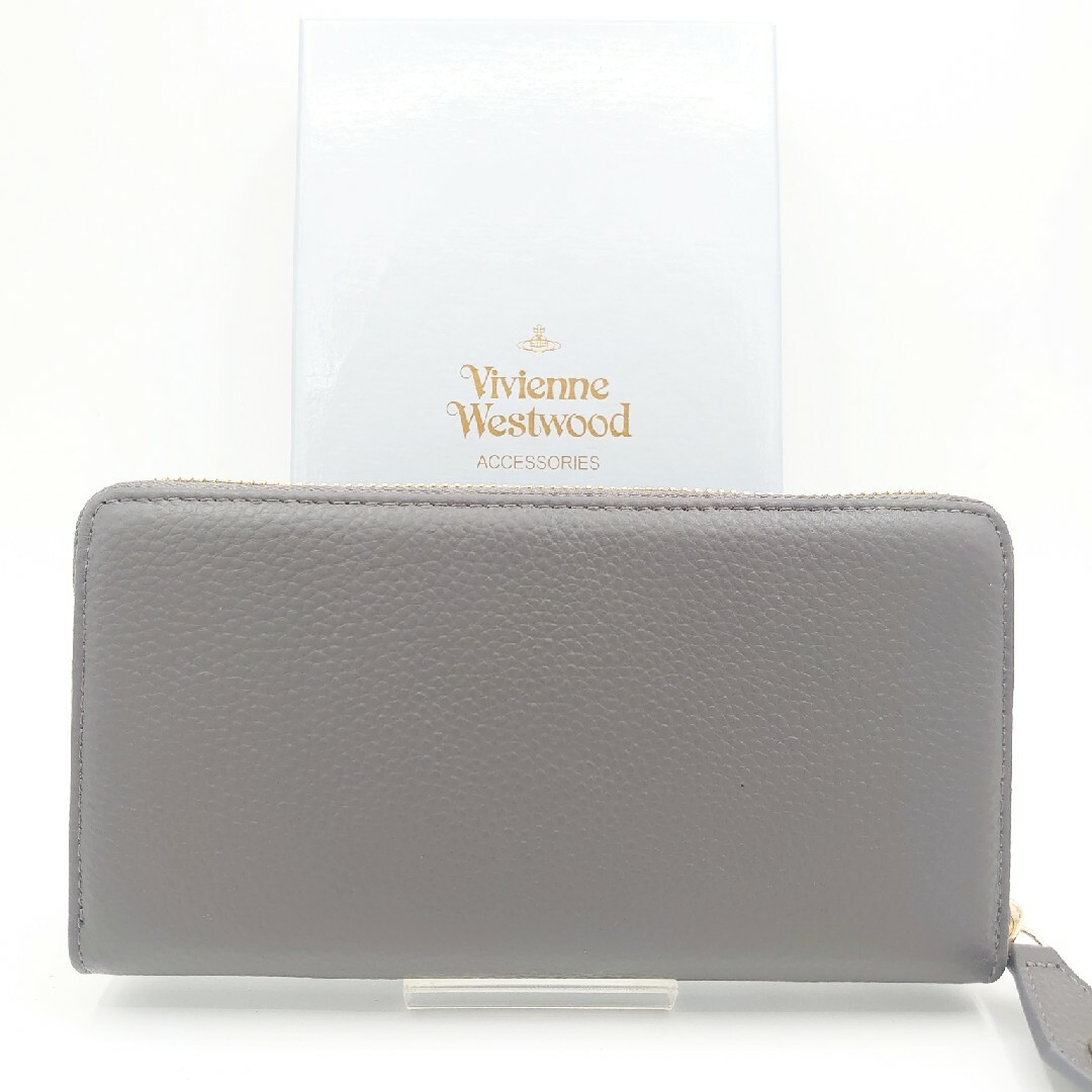 【新品】Vivienne Westwood 長財布 グレー