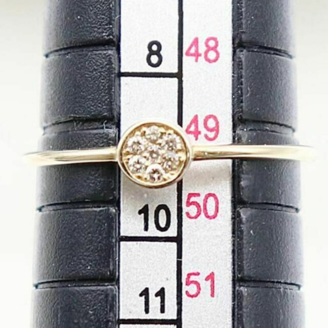 エテ ブリリアント リング k10 ダイヤ パヴェ レディースのアクセサリー(リング(指輪))の商品写真