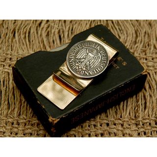 ＃M1 Deutsche（旧西独）Coin Money Clip(マネークリップ)