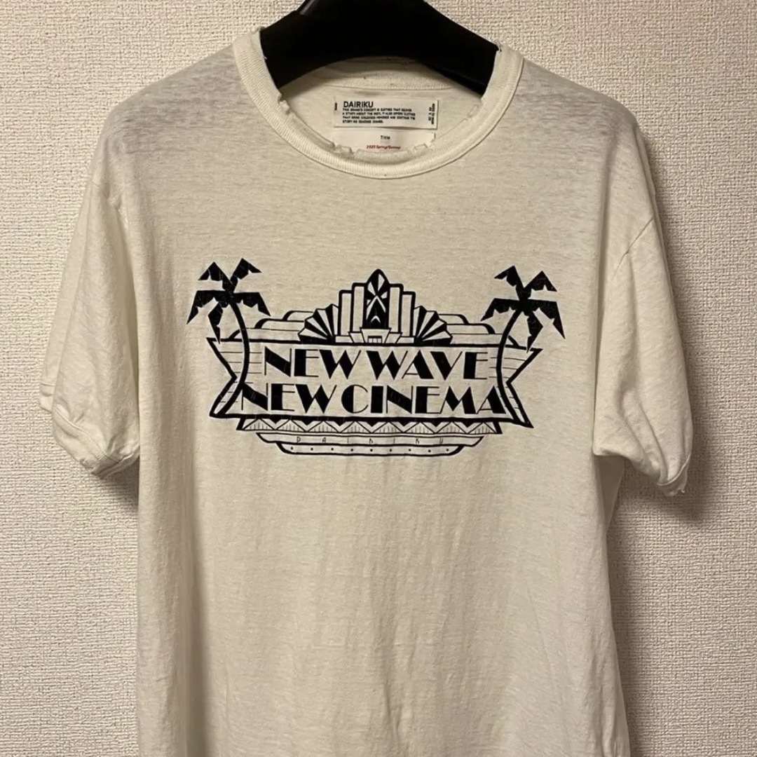 TTT_MSW - DAIRIKU 23ss New Trim Tee 白の通販 by いぬきち ｜ティー