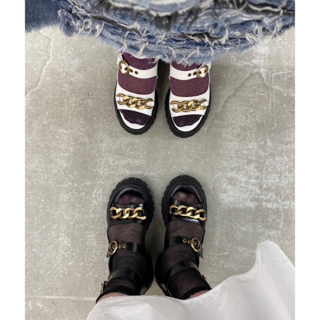 JEFFREY CAMPBELL(ジェフリーキャンベル)の【新品★未使用】Jeffrey Campbellジェフリーキャンベル  厚底 レディースの靴/シューズ(サンダル)の商品写真