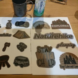 Naturehike シール　A4サイズ