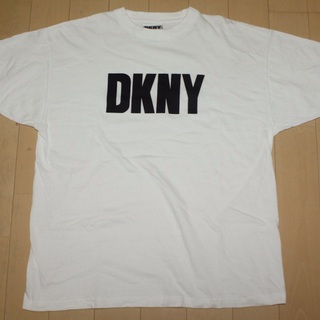 ダナキャランニューヨーク(DKNY)のDKNY 90' ヴィンテージ ロゴ Tシャツ MADE IN USA(Tシャツ/カットソー(半袖/袖なし))