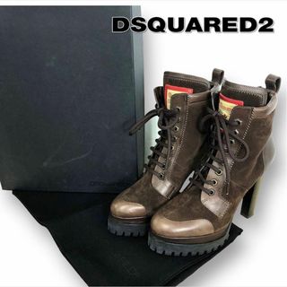 ディースクエアード(DSQUARED2)の【送料無料】DSQUARED2 レースアップブーツsize38ディースクエアード(ブーツ)