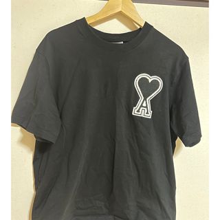 アミアレクサンドルマテュッシ  UTS004.726 ハートロゴ刺繍Tシャツ  メンズ XXL