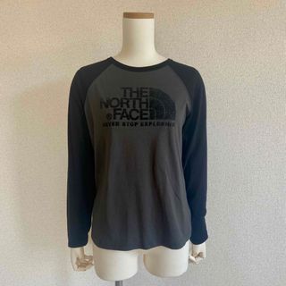 ザノースフェイス(THE NORTH FACE)のザノースフェイス　モスグリーン　ロンT Lサイズ(Tシャツ/カットソー(七分/長袖))