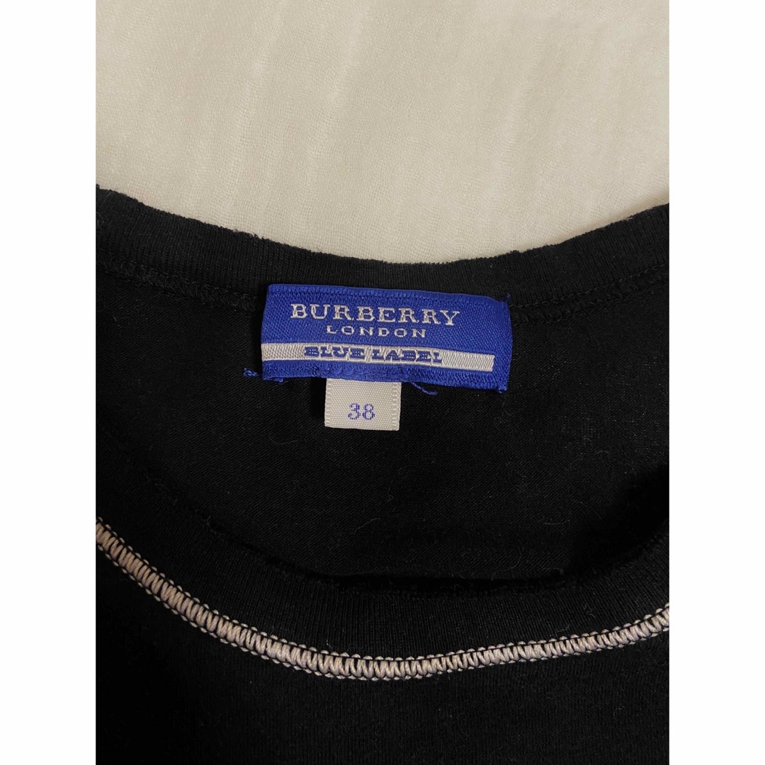 BURBERRY BLUE LABEL(バーバリーブルーレーベル)のバーバリー　ハートTシャツ レディースのトップス(Tシャツ(半袖/袖なし))の商品写真