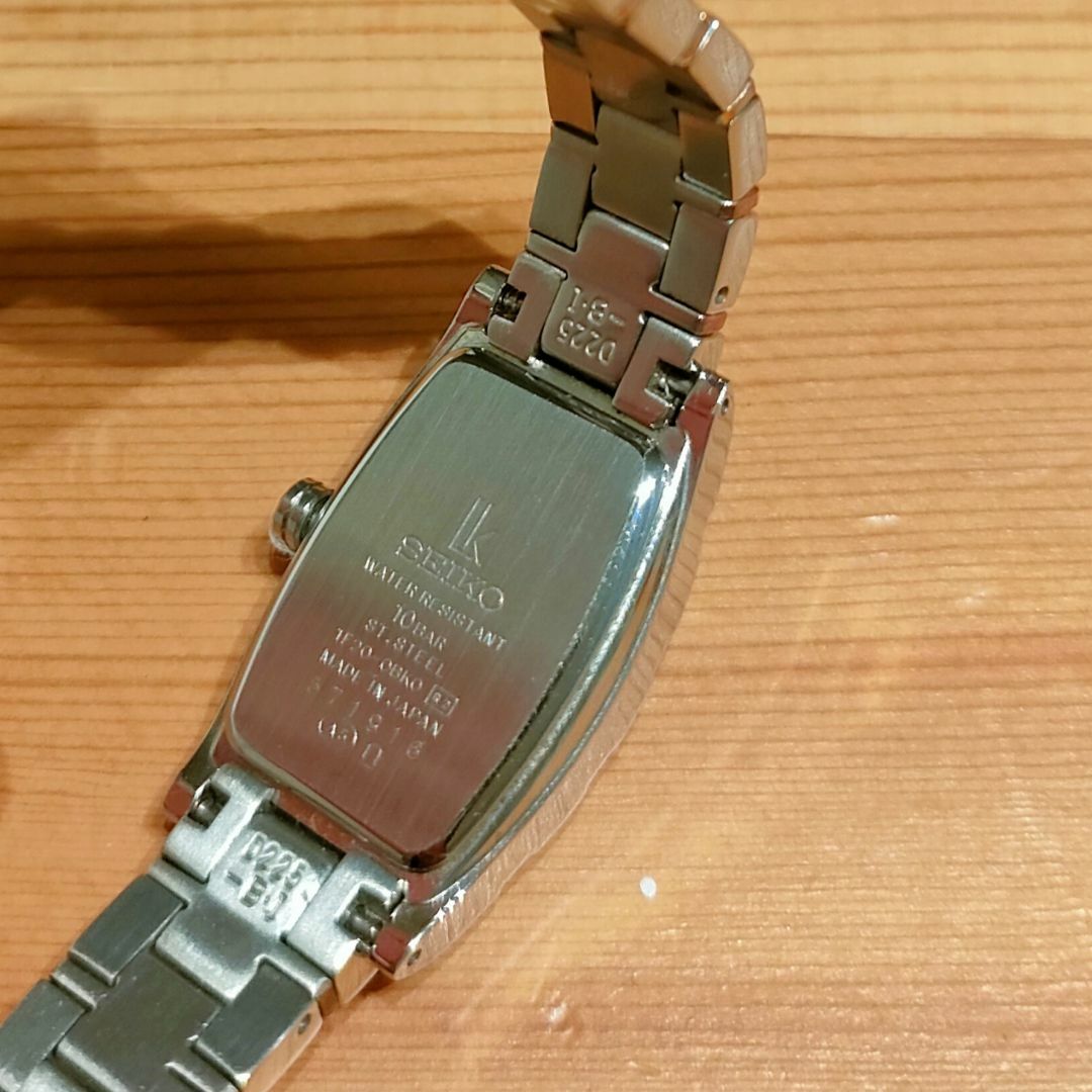 seiko レディース 腕時計 ルキア 1F20-0BK0 8Pダイヤ - 腕時計