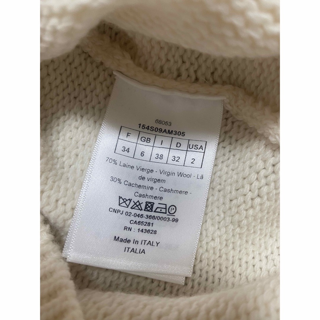 Christian Dior - ディオール 半袖 セーター 34の通販 by あおい Christian Dior - ディオール 半袖 セーター 34の通販 by あおい