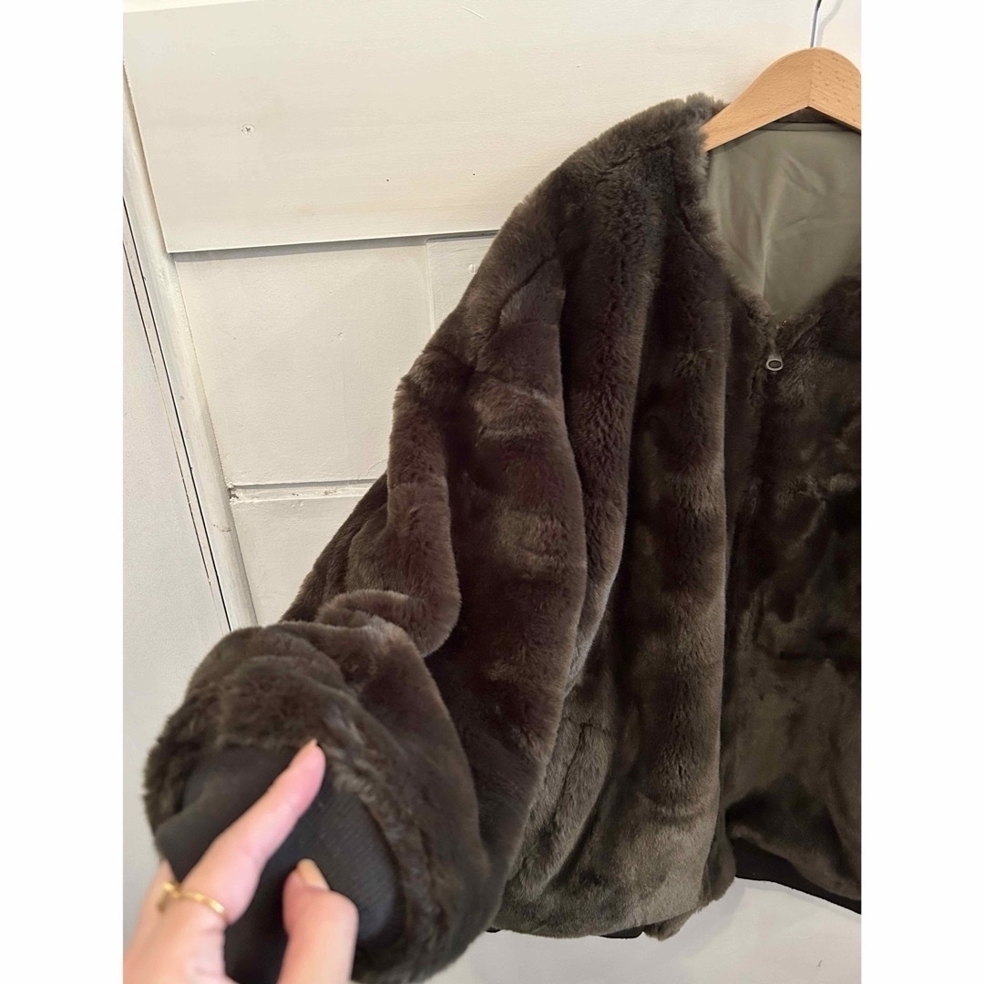 Ron Herman(ロンハーマン)のRonHerman RHC fur blouson. レディースのジャケット/アウター(ブルゾン)の商品写真