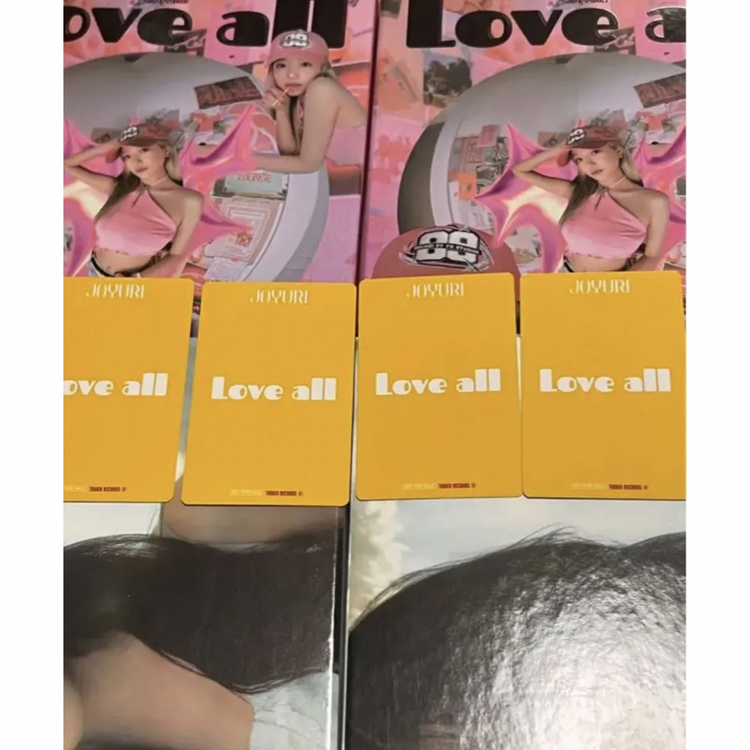 チョユリ トレカ タワレコ 特典トレカ Love all TAXi