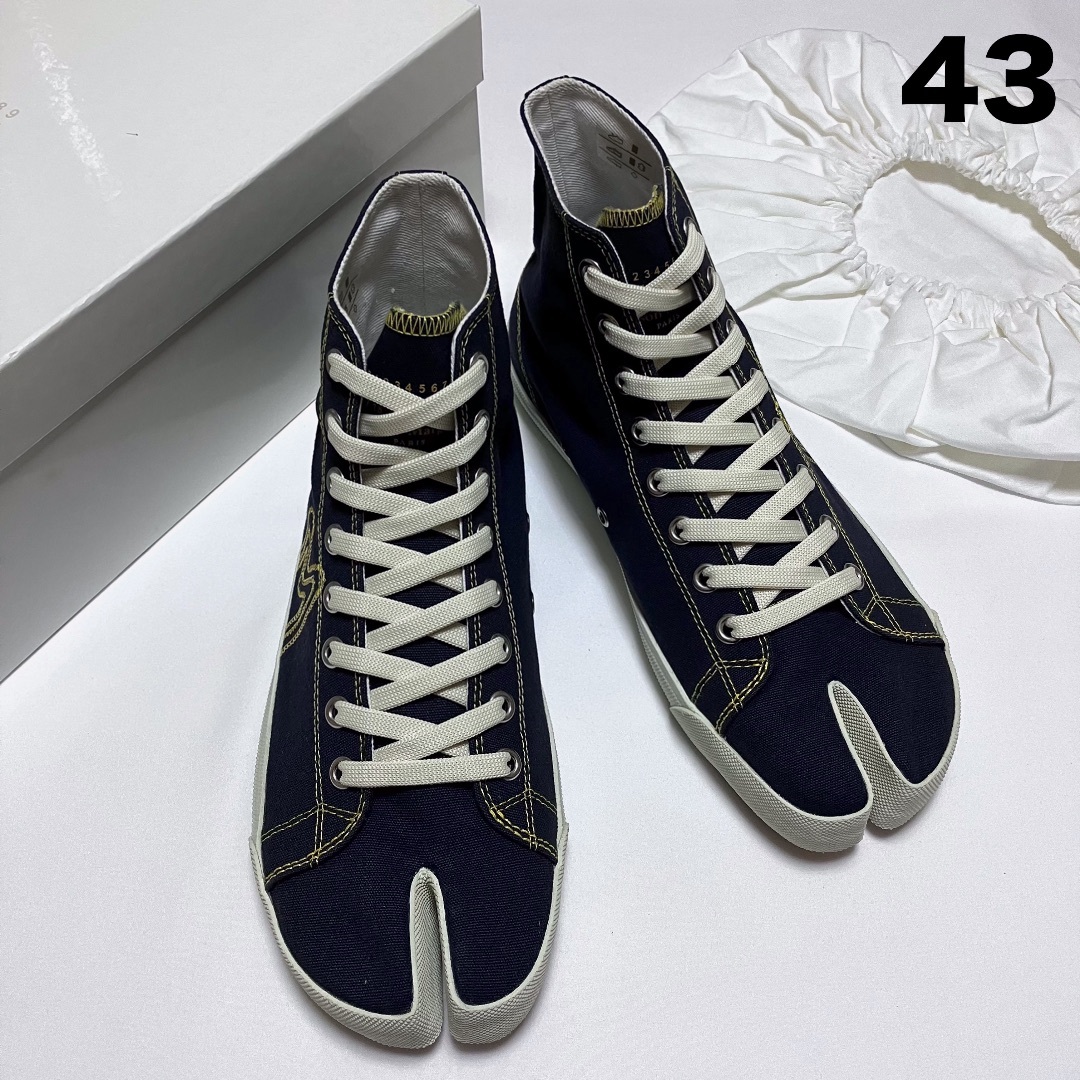 Maison Margiela スニーカー 43(28cm位) 紺 - スニーカー