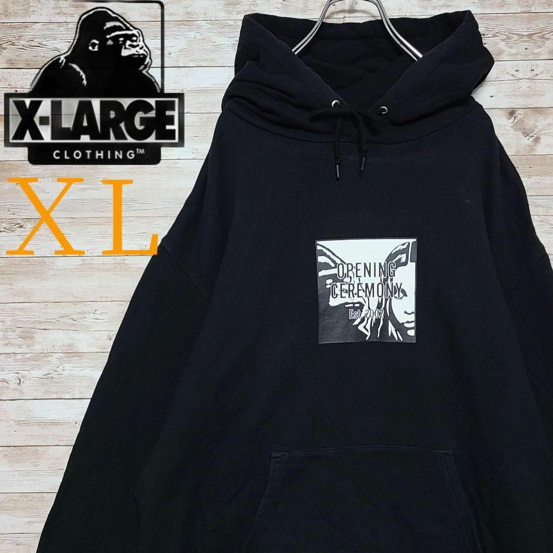 【即完売モデル】X-LARGE Ｘ-girl コラボ　  パーカー　入手困難