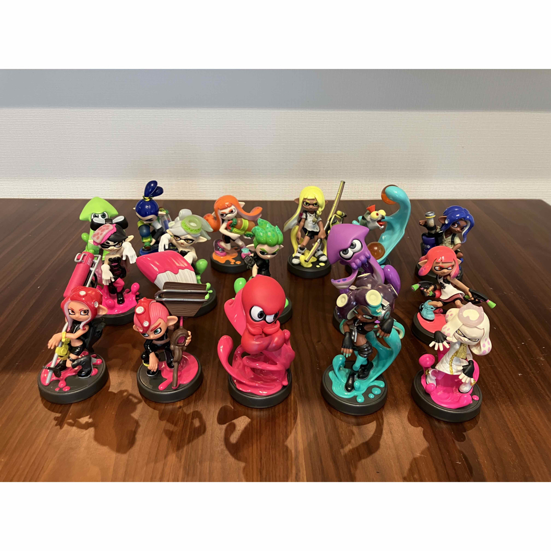 任天堂 - Splatoon スプラトゥーン amiibo アミーボ 16体 セットの通販