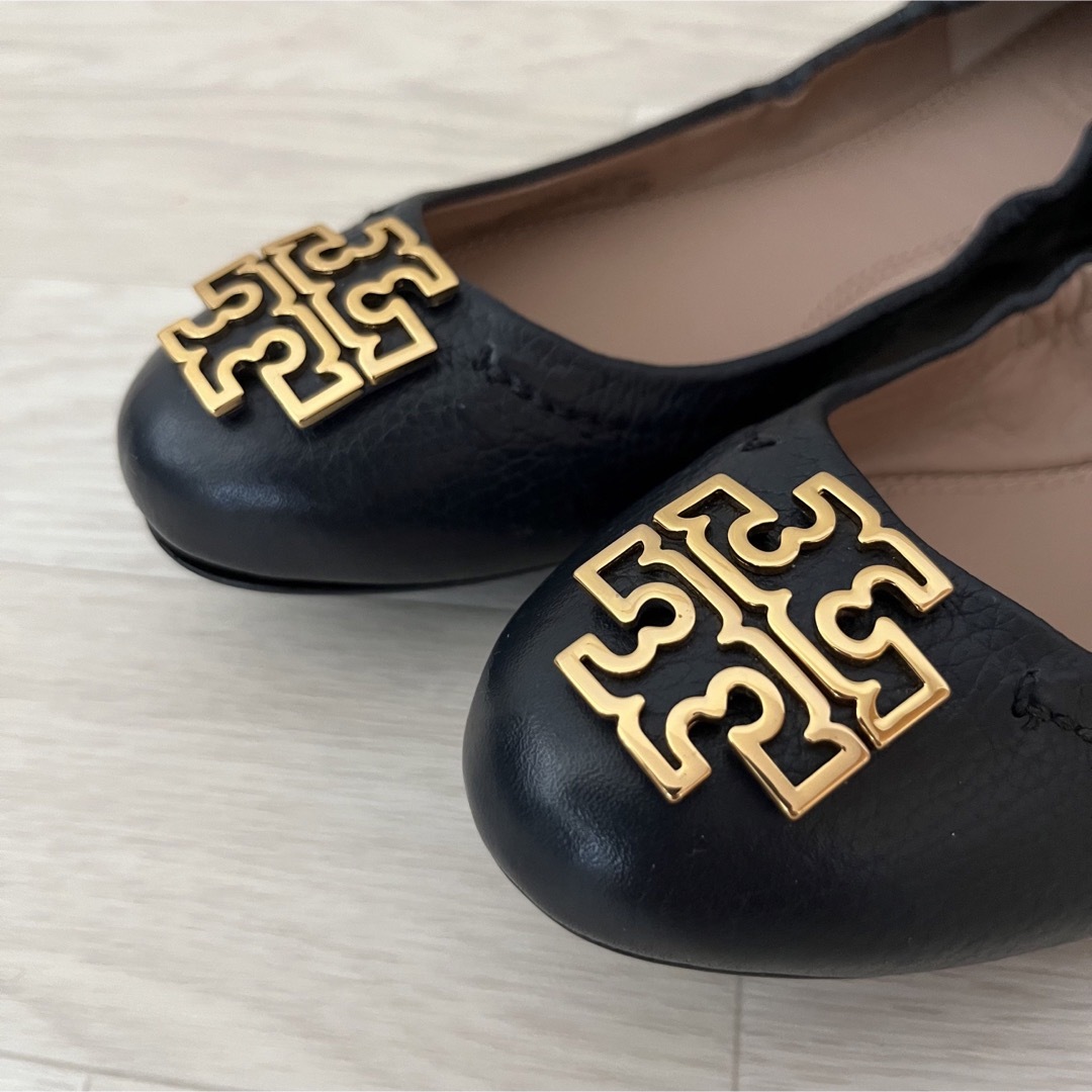 希少 TORY BURCH トリーバーチ バレエシューズ フラットシューズ 23