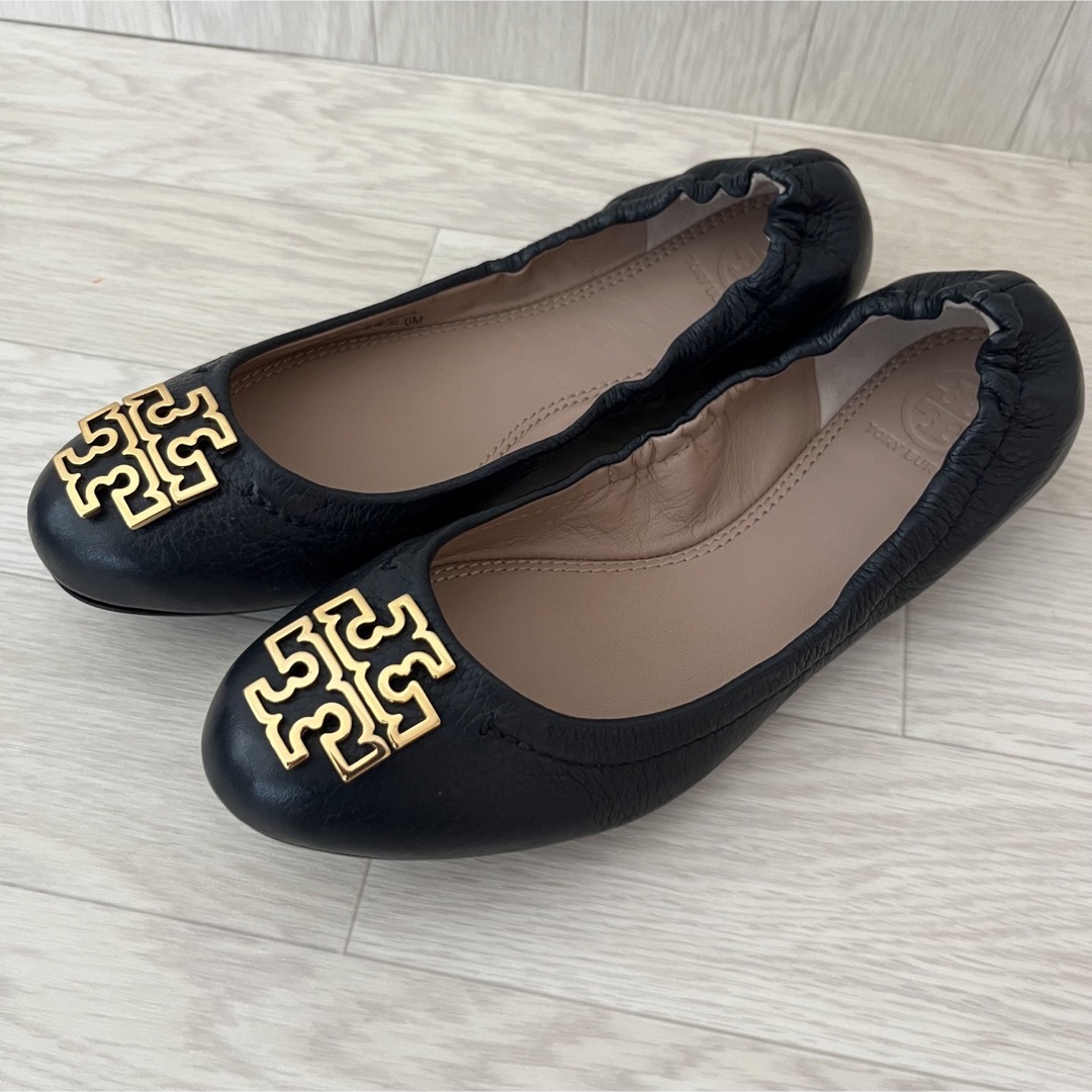 希少 TORY BURCH トリーバーチ バレエシューズ フラットシューズ 23-