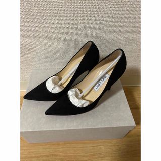 ジミーチュウ(JIMMY CHOO)のJIMMY CHOO ABEL BLACK 23センチ　スエード(ハイヒール/パンプス)