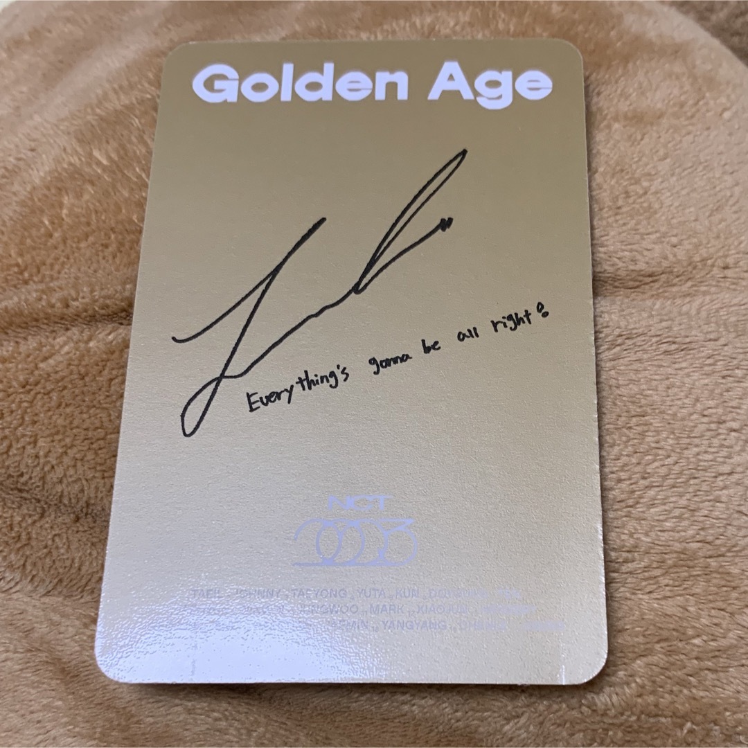 NCT - golden age ジェミン 日本語 トレカの通販 by 🌹|エヌシー