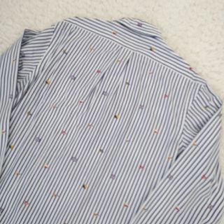 Ralph Lauren - 美品 RALPH LAUREN 国旗柄 総柄 ストライプシャツ 現行