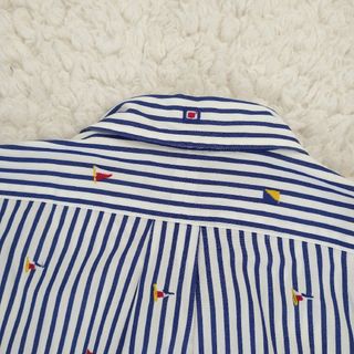 Ralph Lauren - 美品 RALPH LAUREN 国旗柄 総柄 ストライプシャツ 現行