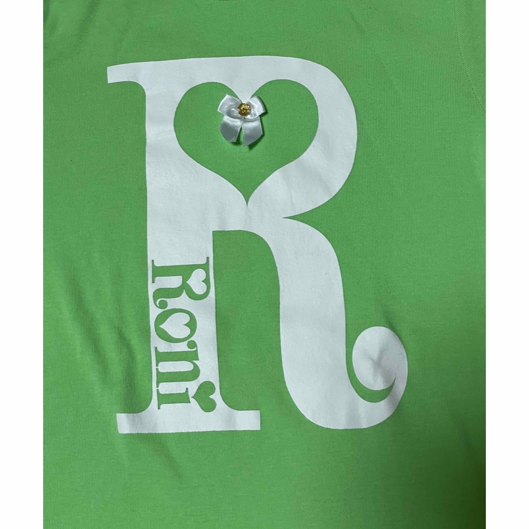 RONI(ロニィ)のRONY Lサイズ　Tシャツ（グリーン） キッズ/ベビー/マタニティのキッズ服女の子用(90cm~)(Tシャツ/カットソー)の商品写真