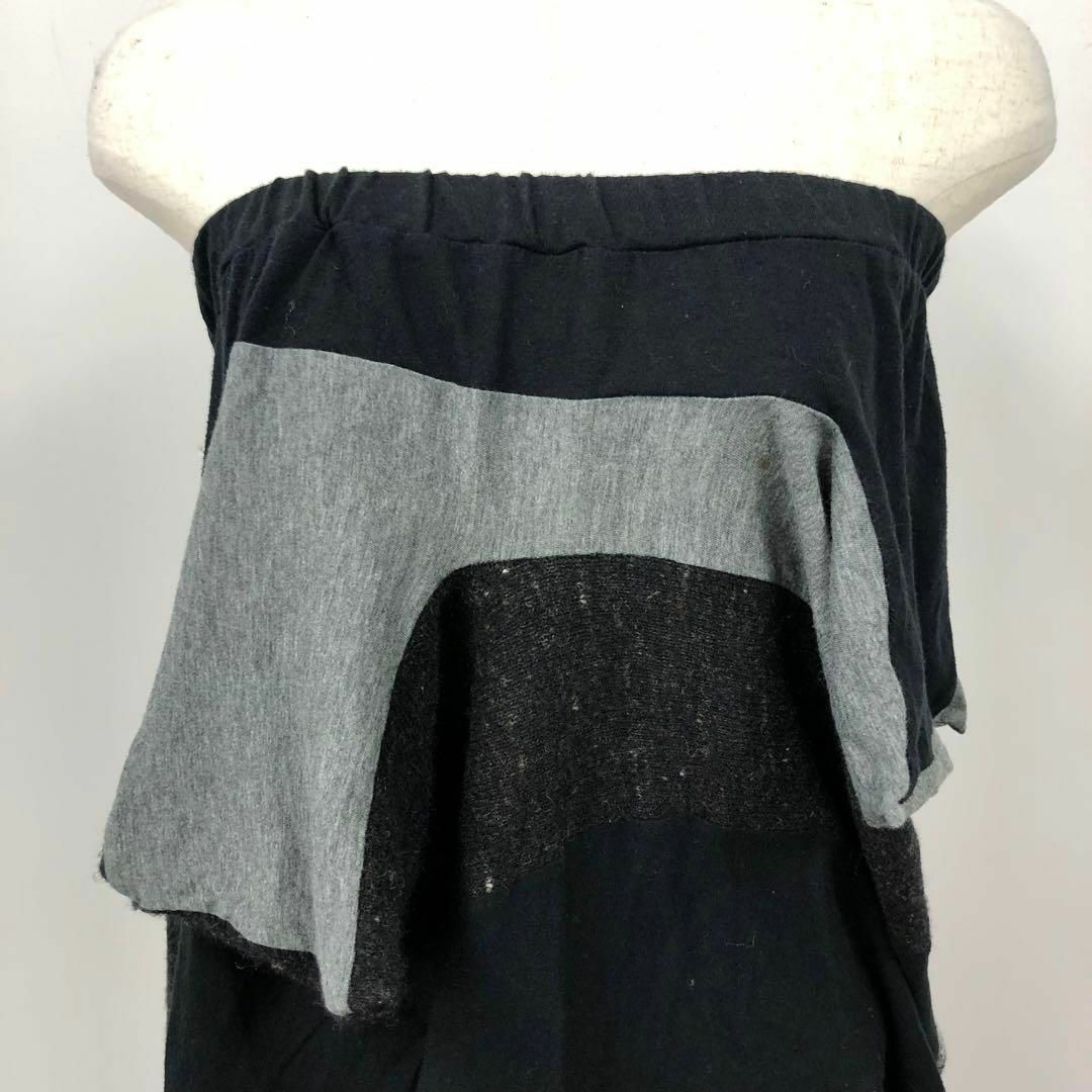 Y's(ワイズ)の【送料無料】Y'sスカート ワンピース 変形デザイン2way size2 ワイズ レディースのスカート(ロングスカート)の商品写真