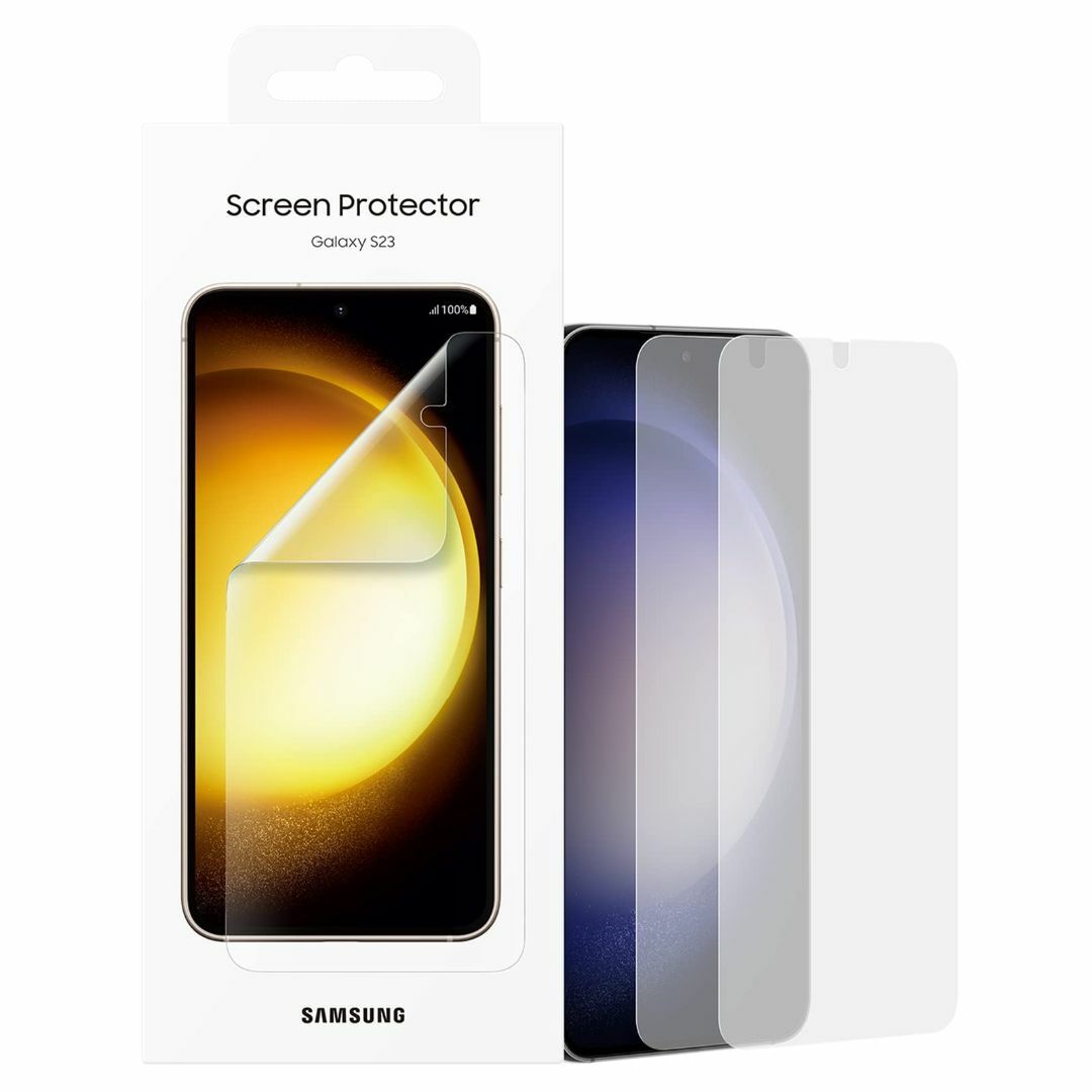 【色: クリア】S23 Screen Protector/クリア [Galaxy
