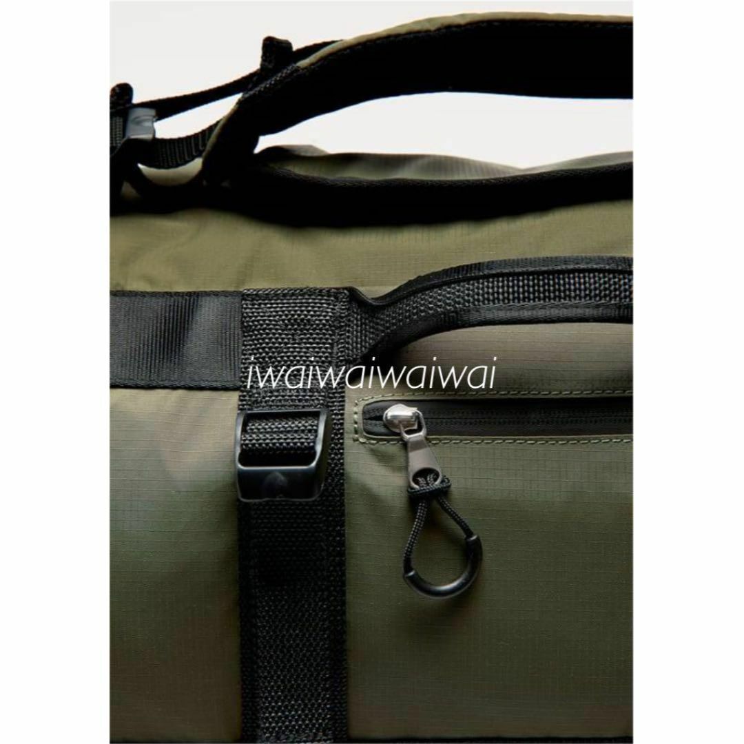 ZARA(ザラ)の新品 ZARA ナイロン 素材 撥水加工 テクニカル バックパック メンズのバッグ(バッグパック/リュック)の商品写真