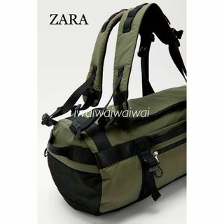 ザラ(ZARA)の新品 ZARA ナイロン 素材 撥水加工 テクニカル バックパック(バッグパック/リュック)