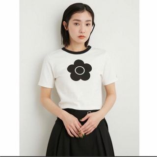 リリーブラウン(Lily Brown)のリリーブラウン　マリークワント　Tシャツ　ズボンセット(Tシャツ(半袖/袖なし))