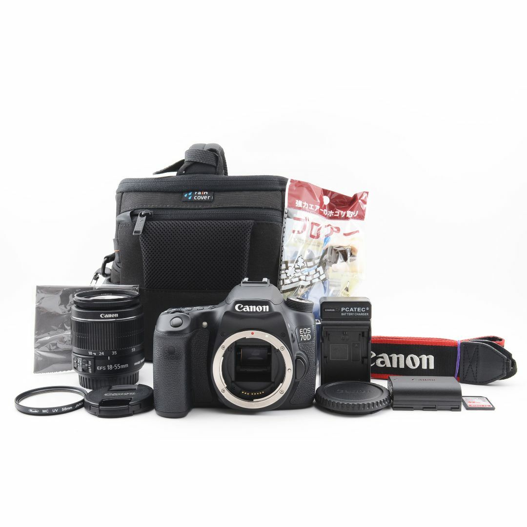 ❤️Canon EOS 70D❤️高画質・自撮りOK❤️カメラバック付き❤️-