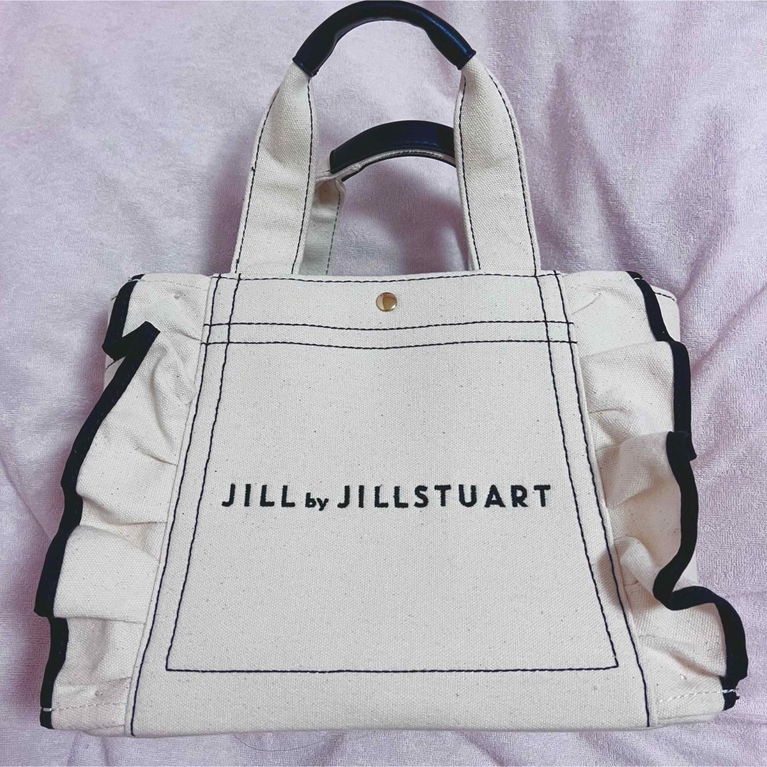 JILL by JILLSTUART フリルトート 小 ホワイト