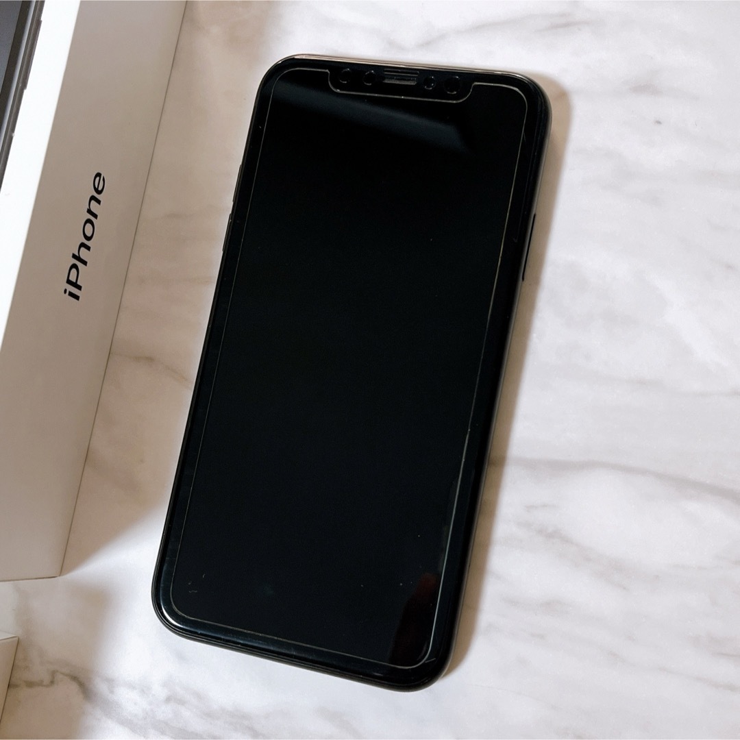 Apple - 美品 iPhoneXR本体128gbブラック SIMフリー バッテリー90