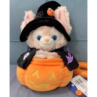 上海ディズニー　ハロウィン新作　リーナベルかぼちゃぬいぐるみショルダーバッグ