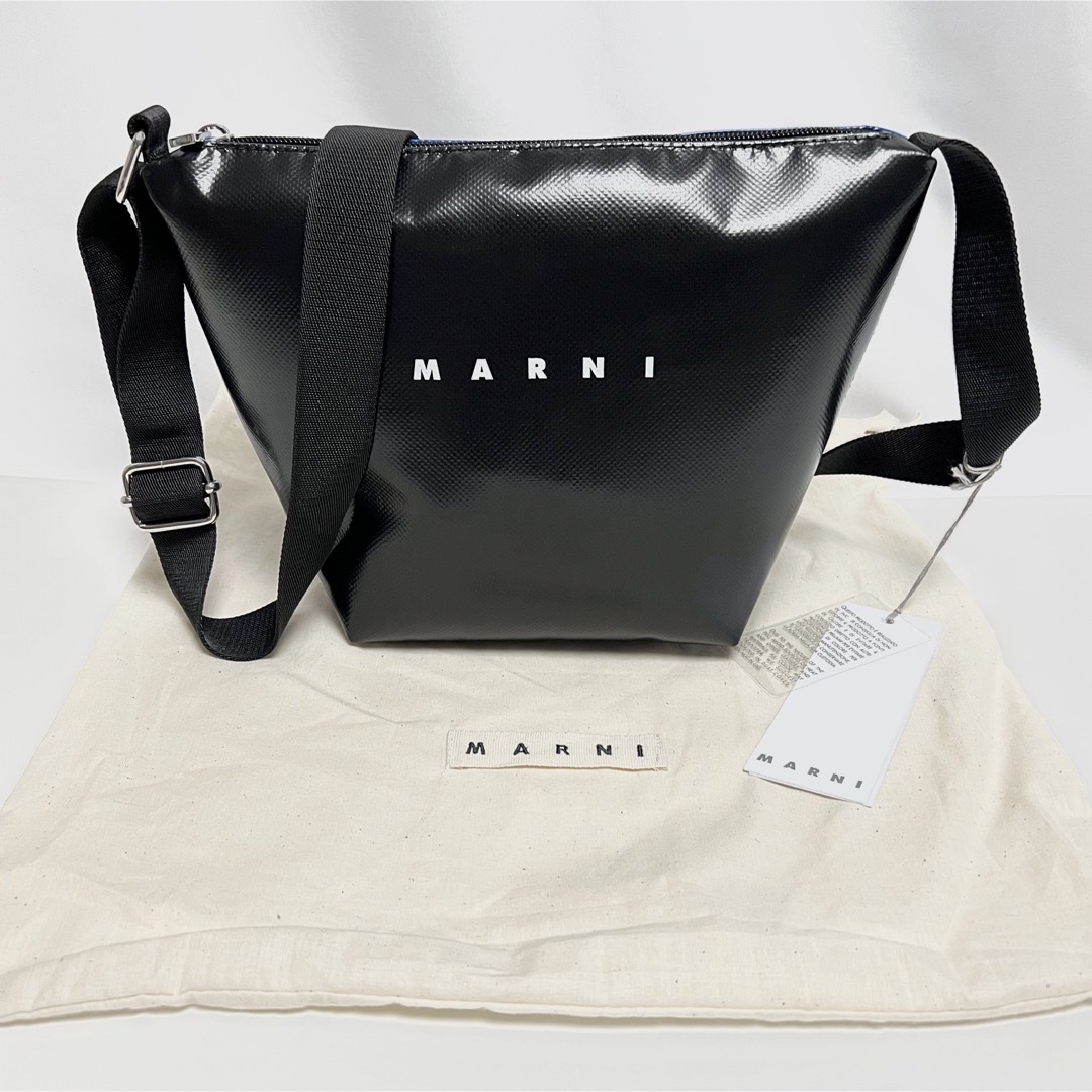 【早い者勝ち】MARNI バイカラーメッセンジャーバッグ