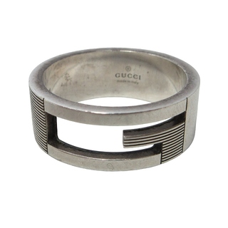 グッチ(Gucci)のグッチ ブランデッドG リング 指輪 シルバー925 シルバー色 21号(リング(指輪))