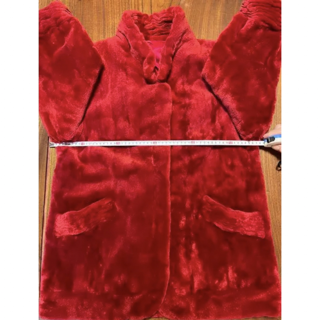 レディース毛皮コート レディースのジャケット/アウター(毛皮/ファーコート)の商品写真