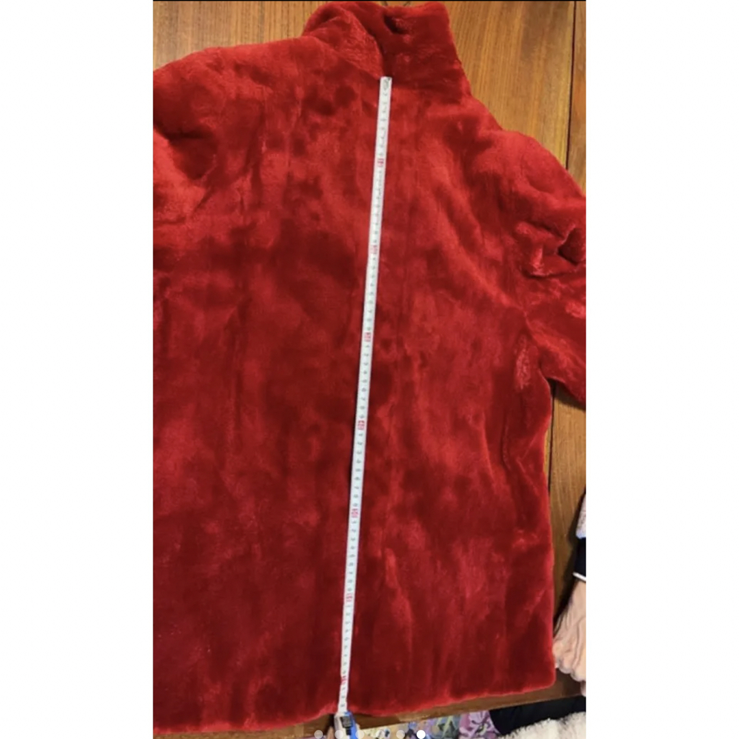 レディース毛皮コート レディースのジャケット/アウター(毛皮/ファーコート)の商品写真
