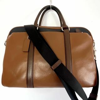 コーチ(COACH)のCOACH ビジネスバッグ 2way レザー ショルダー紐付 A4可 バイカラー(ビジネスバッグ)