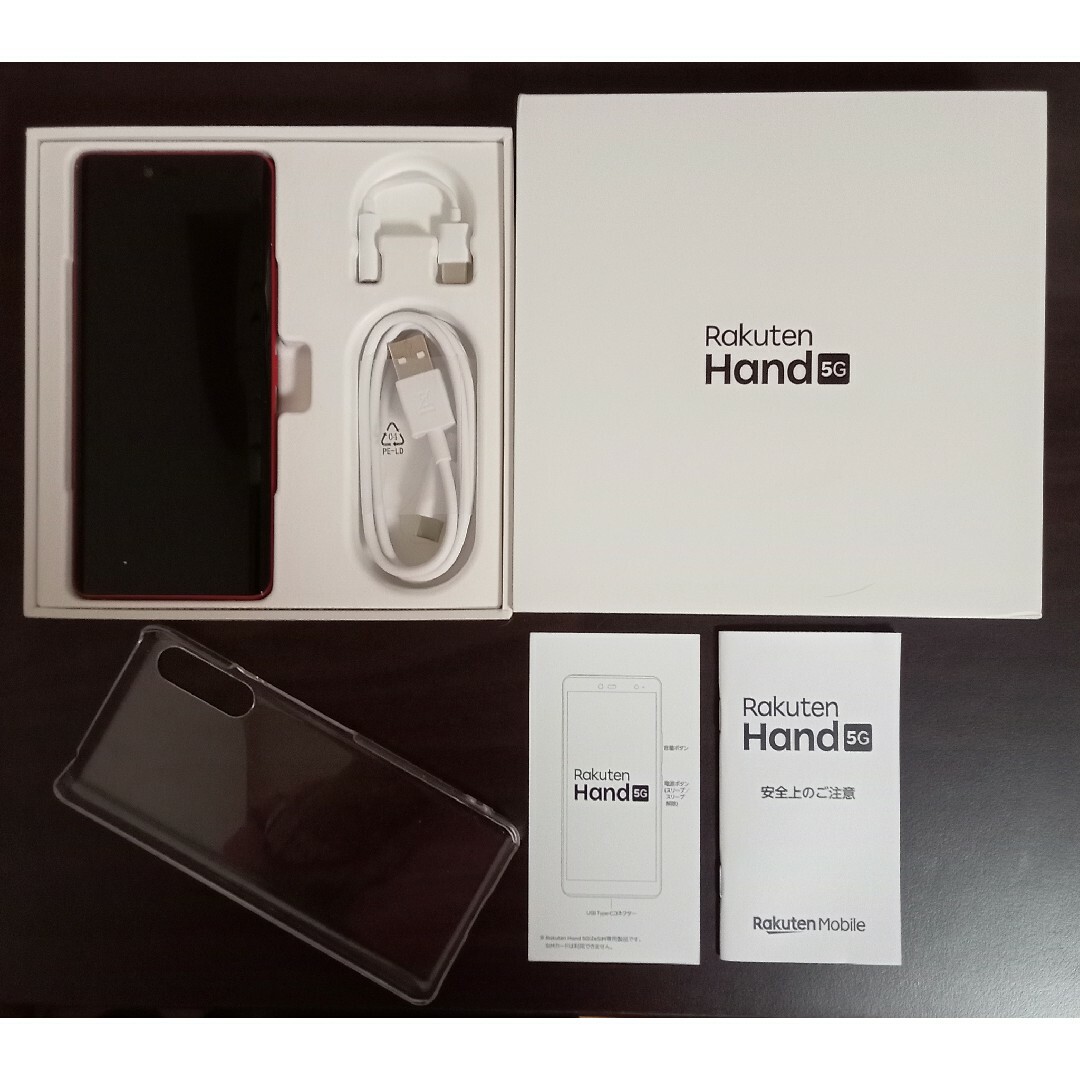 未使用に近い 楽天ハンド Rakuten Hand クリムゾンレッド 64GB | フリマアプリ ラクマ