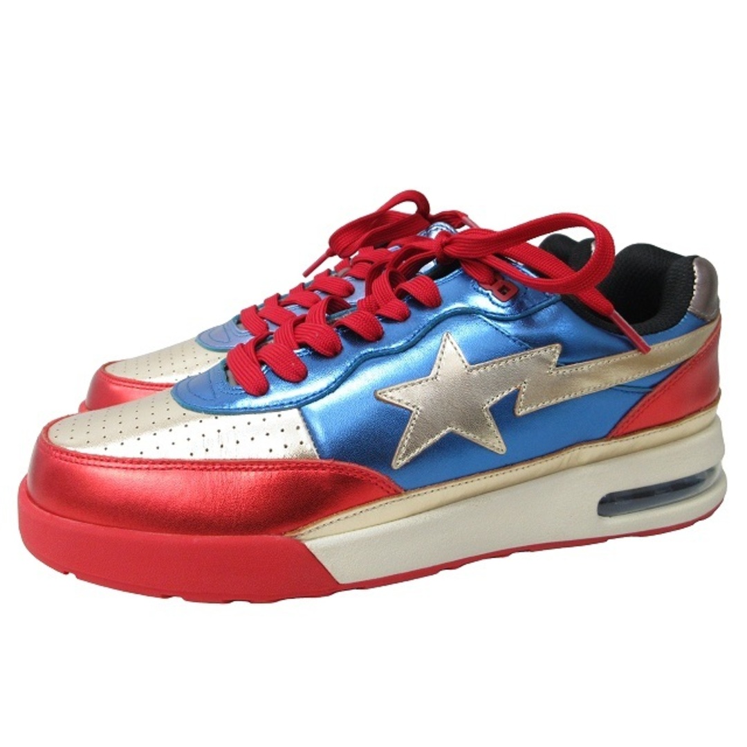 アベイシングエイプ 美品 ROAD STA M スニーカー 約29㎝ IBO44 | フリマアプリ ラクマ A BATHING APE ROAD STA RED CAMO アベイシングエイプ ロードスタ レッドカモ 30cm M191003【004】【岩】