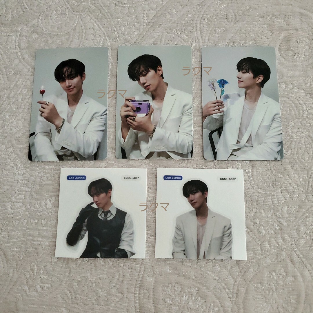 《B》2PM ジュノ Can I フォトカード シール 完全生産限定盤 初回CD