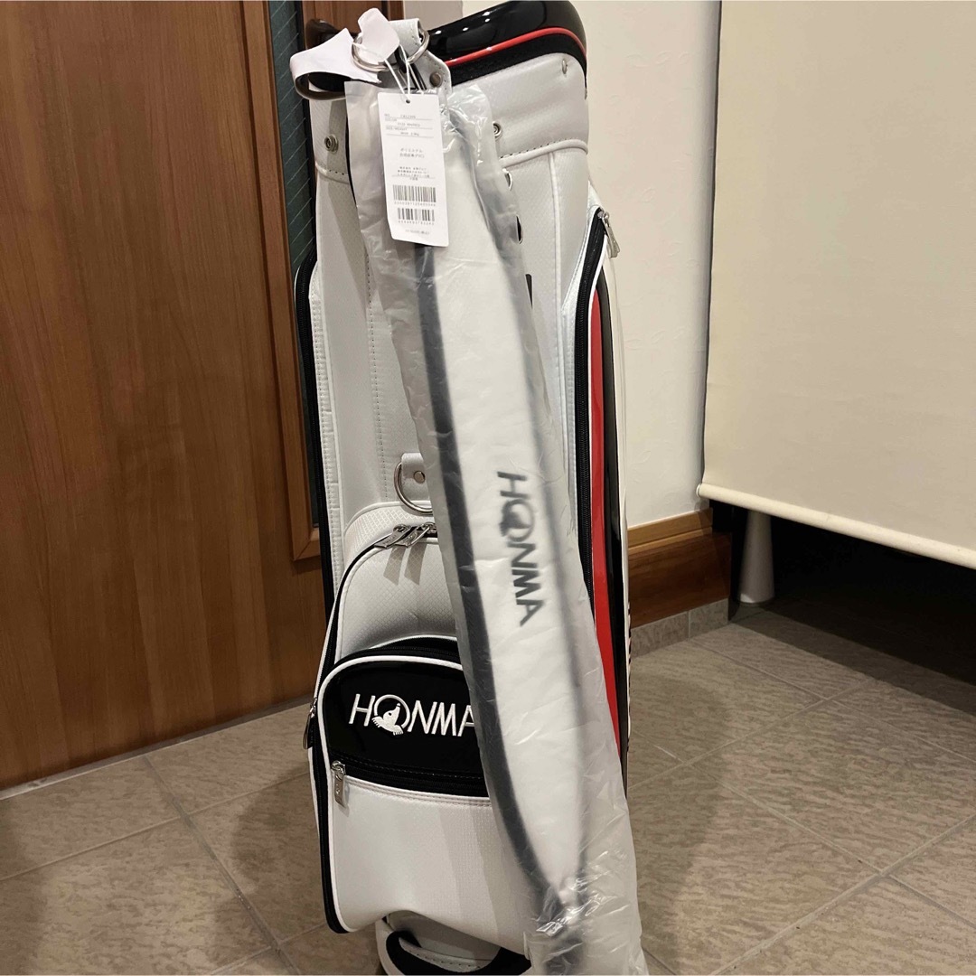 本間ゴルフ - HONMA 2023年モデル エントリーキャディバッグ ホワイト