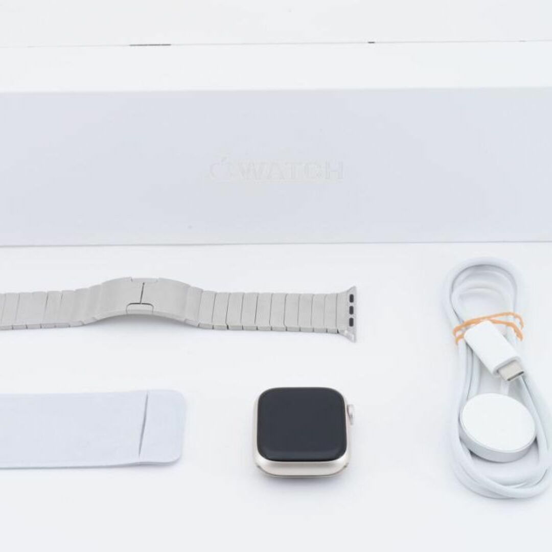 箱付き極美品】Apple Watch 7 41mm スターライト GPSモデル-