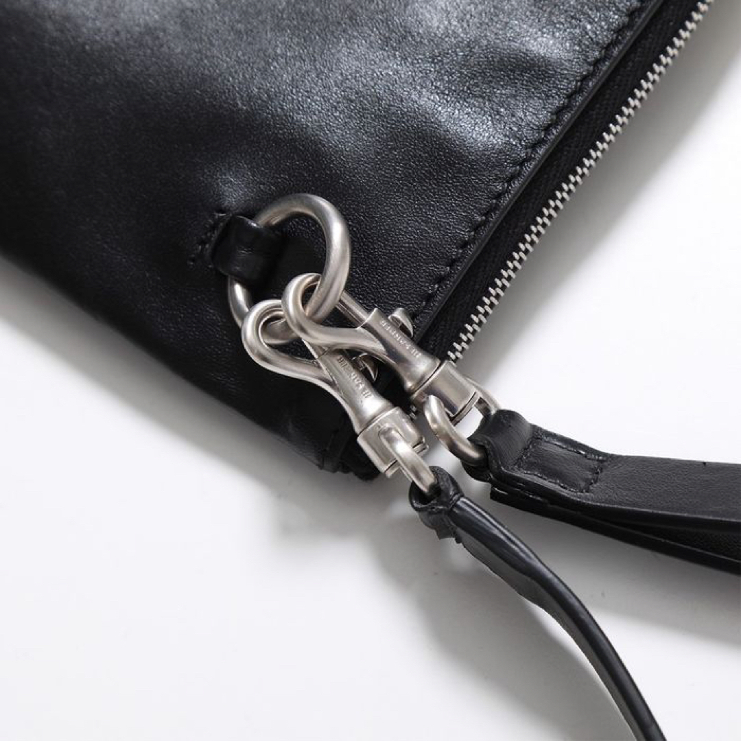 JIL SANDER ジルサンダー 23SS リンクポーチ 黒-