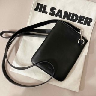 ジルサンダー(Jil Sander)のJIL SANDER ジルサンダー 23SS リンクポーチ 黒(ショルダーバッグ)